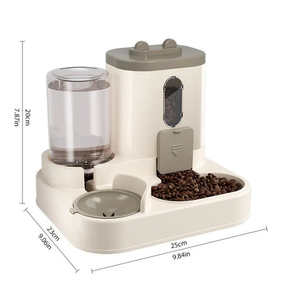 2-in-1 Dog & Cat Feeder