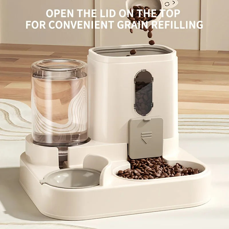 2-in-1 Dog & Cat Feeder