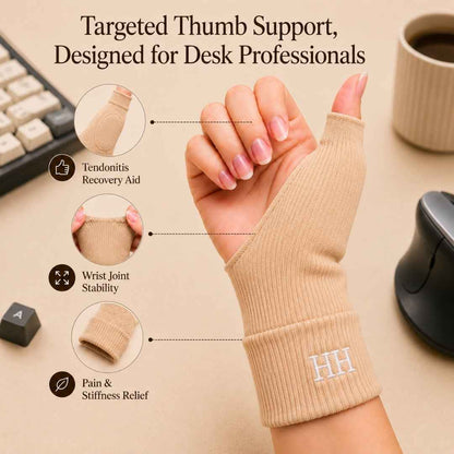 Dexora™ - Flexible Thumb Support for Everyday Desk Work