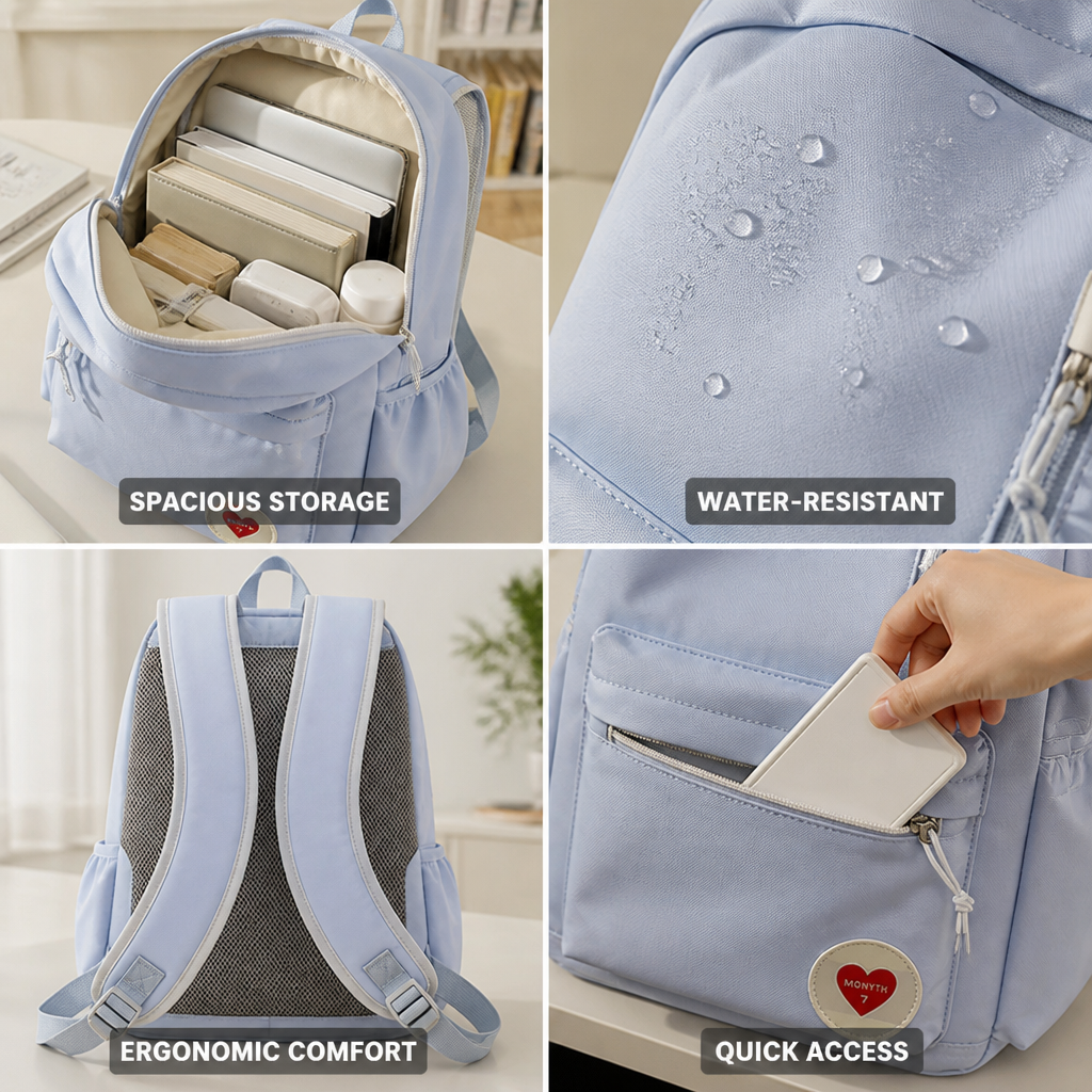 Avenlo™ — Carry School, Laptop & Daily Essentials in Comfort Without the Clutter