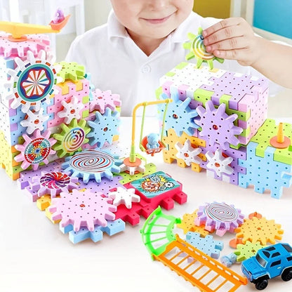 263-Piece Kids Building Blocks Set