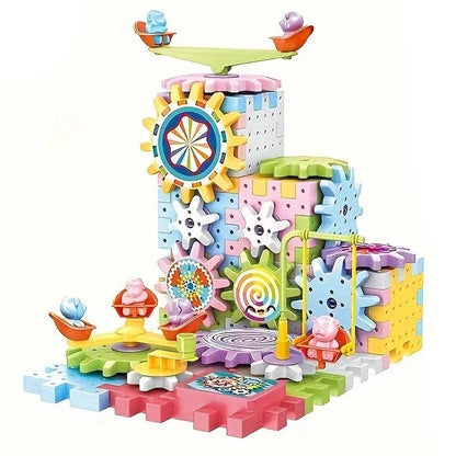 263-Piece Kids Building Blocks Set