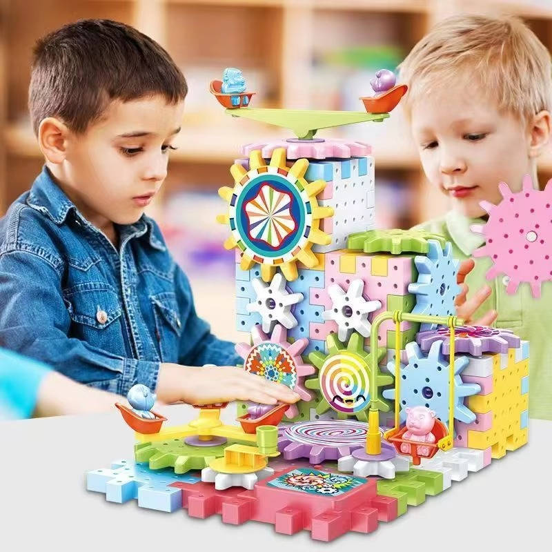 263-Piece Kids Building Blocks Set