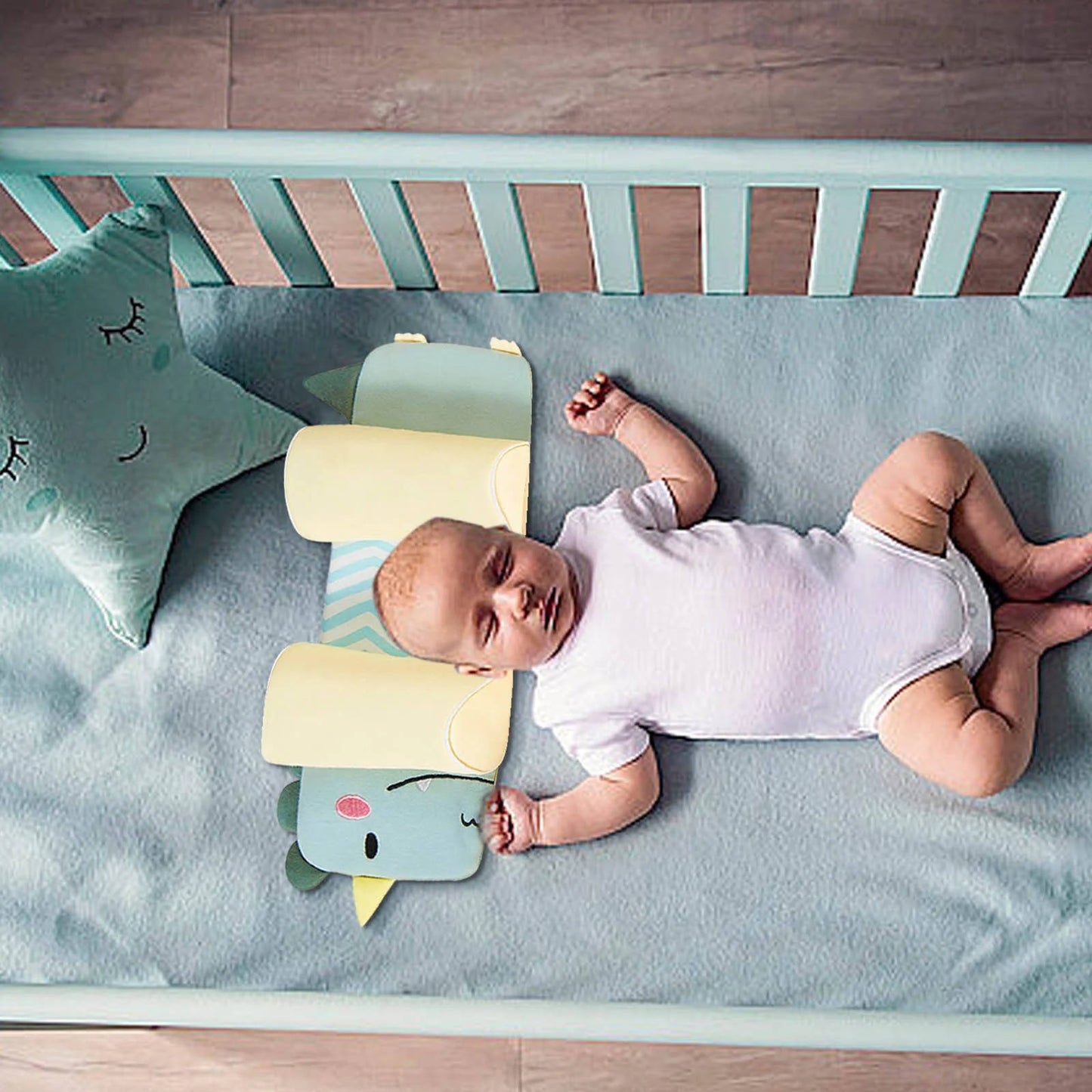 Adjustable Newborn Head Support Pillow