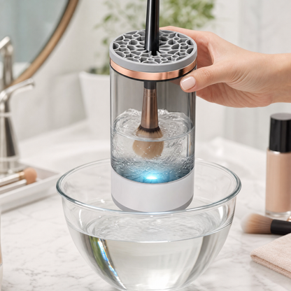 3-in-1 Electric Makeup Brush Cleaner